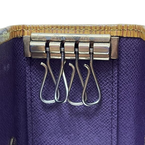 Auth LOUIS VUITTON Multicles 4 M63829 Jaune Epi - Picture 6 of 7